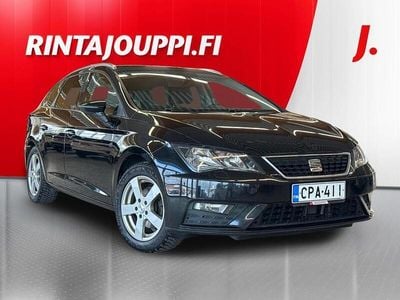 Käytetty Seat Leon ST Style 110 HP (80 kW) 2017 Musta Farmari