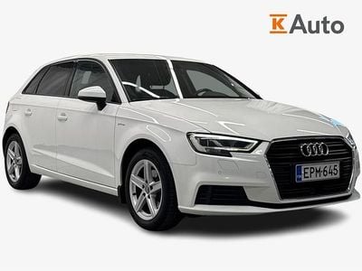 Käytetty Audi A3 Sportback g-tron Business 110 HP (80 kW) 2018 Valkoinen Viistoperä