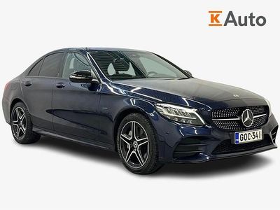 Sininen Käytetty 2020 Mercedes C300e Business Sedan | 28 400 € (Hieman kallis)
