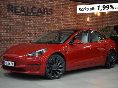 Käytetty 2022 Tesla Model 3 Performance Sedan | 29 790 € (Hyvä tarjous)