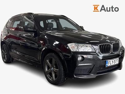 Käytetty BMW X3 M Sport 184 HP (135 kW) 2012 Musta Katumaasturi