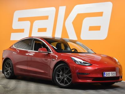 käytetty Tesla Model 3 Long-Range Dual Motor AWD FSD ** Autopilotti / Lasikatto / Sähköpenkit / Premium audio / NAVI / BLIS / LED **