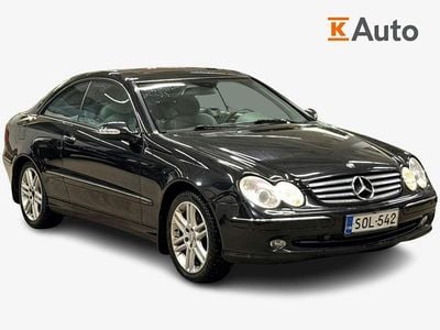 Käytetty Mercedes CLK200 Elegance 161 HP (118 kW) 2006 Musta Coupe - kaksiovinen