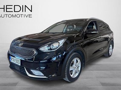 Käytetty Kia Niro EX 105 HP (77 kW) 2018 Musta Katumaasturi