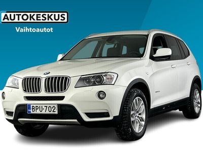 käytetty BMW X3 xDrive20dA F25 Business Automatic Edition ** Parkkitutkat / Valopaketti / Xenon ** - Korko 3,99% + kulut!!
