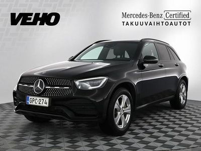 Musta Käytetty 2020 Mercedes GLC300e AMG Katumaasturi | 36 900 € (Kallis)