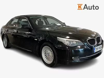 Käytetty BMW 520 170 HP (125 kW) 2008 Musta Sedan