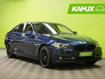 Käytetty BMW 520 Exclusive 190 HP (139 kW) 2016 Sininen Sedan
