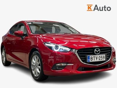 käytetty Mazda 3 2017 Sedan 2.0 SKYACTIV-G Premium Plus 6AT 4ov **Xenon-ajovalot, Parkkitutka, Lohkolämmitin**