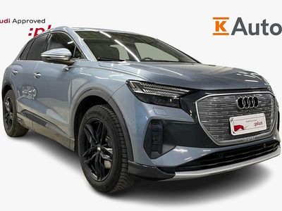 Sininen Käytetty 2024 Audi Q4 e-tron Advanced Plus Katumaasturi | 45 890 € (Hieman kallis)