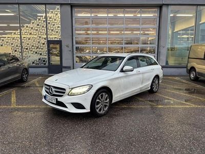 Valkoinen Käytetty 2018 Mercedes C200 Avantgarde Farmari | 24 900 € (Perustarjous)