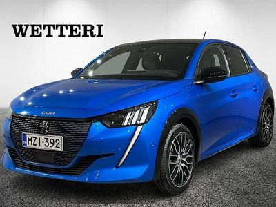 Käytetty Peugeot e-208 GTi 57 kW (78 HP) 2020 Sininen Viistoperä