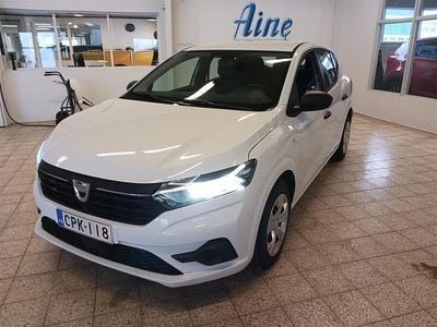 Käytetty Dacia Sandero Essentiel 91 HP (66 kW) 2021 Valkoinen Viistoperä