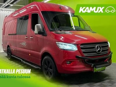 Punainen Käytetty 2020 Mercedes Sprinter Van | 62 900 € (Kallis)
