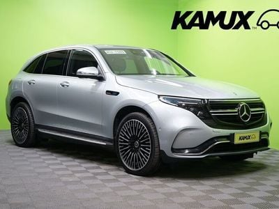 Hightechsilber metallic Käytetty 2021 Mercedes EQC400 AMG line Katumaasturi | 58 490 €