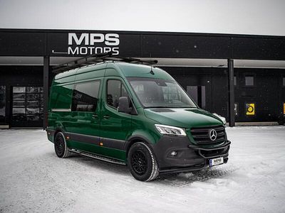 Käytetty Mercedes Sprinter 163 HP (119 kW) 2020 Vihreä Van