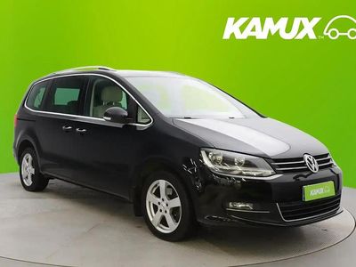 Käytetty VW Sharan Highline 177 HP (130 kW) 2014 Musta Tila-auto