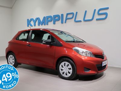 käytetty Toyota Yaris 1,33 Dual VVT-i Linea Terra 3ov - RAHOITUSKORKO 3,49% - Ilmastointi / Lohko+sisäpistoke / Huoltokirja / 2xrenkaat