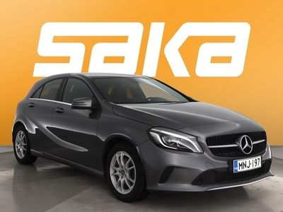 käytetty Mercedes A180 A Suomi 100 Edition ** 2-om Suomi-Auto / Peruutuskamera / Vakkari / LED / Rattivaihteet **