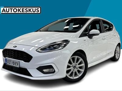 Valkoinen Käytetty 2018 Ford Fiesta ST-Line Viistoperä | 10 890 € (Perustarjous)