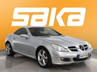 käytetty Mercedes SLK200 SLKKOMPRESSOR Avoauto (AE) 2ov ** Tulossa Varistoon / Nahkapenkit **