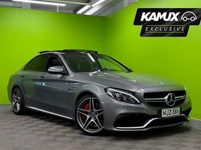 Hopea / harmaa Käytetty 2015 Mercedes C63 AMG AMG Sedan | 56 890 €