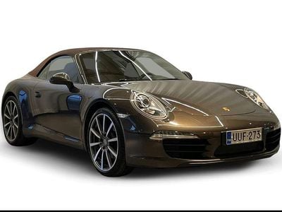 Käytetty Porsche 911 Carrera Cabriolet 345 HP (253 kW) 2013 Ruskea (beige) Avoauto