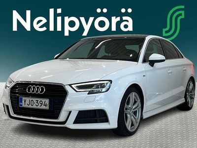 Valkoinen Käytetty 2017 Audi A3 S-Line Sedan | 20 490 € (Perustarjous)