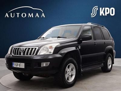 Musta Käytetty 2007 Toyota Land Cruiser Executive Katumaasturi | 14 980 € (Supertarjous)