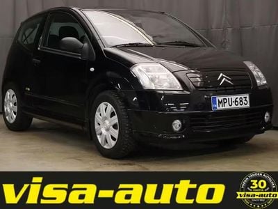 Musta Käytetty 2004 Citroën C2 VTR Sport Viistoperä | 3 490 €