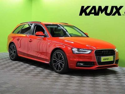 käytetty Audi A4 1,8 TFSI 88kW S-Line / Juuri tullut! / Nahka-Alcantara / Lohko+sisäp. / Huippusiisti! /