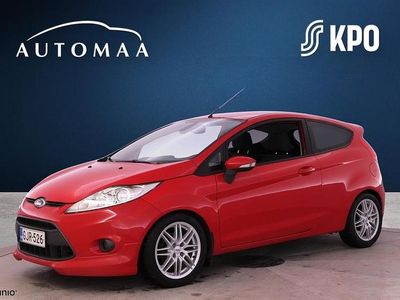Käytetty Ford Fiesta 95 HP (69 kW) 2011 Punainen Viistoperä