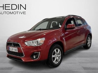 Käytetty Mitsubishi ASX Instyle 116 HP (85 kW) 2013 Punainen Katumaasturi