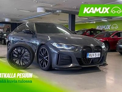 Käytetty BMW i4 Comfort Edition 400 kW (544 HP) 2022 Hopea / harmaa Sedan