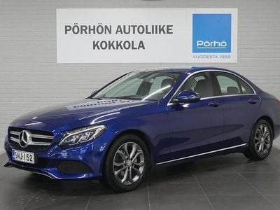Sininen Käytetty 2016 Mercedes C200 Business Sedan | 19 900 € (Hieman kallis)