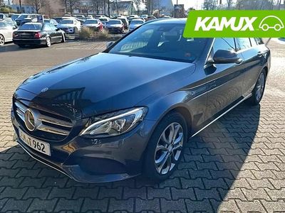 Hopea / harmaa Käytetty 2016 Mercedes C220 Avantgarde Farmari | 19 790 € (Hieman kallis)