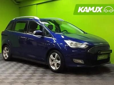 Deep impact blue (metallic) Käytetty 2016 Ford C-MAX Titanium Tila-auto | 8 890 € (Kallis)