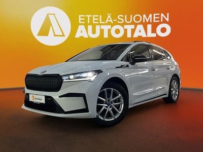 Käytetty Skoda Enyaq iV SportLine 150 kW (204 HP) 2023 Valkoinen Katumaasturi