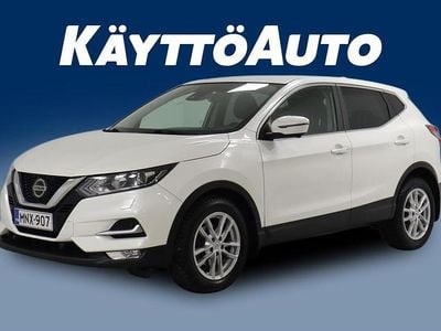 Met. valkoinen Käytetty 2019 Nissan Qashqai N-Connecta Katumaasturi | 14 700 € (Hyvä tarjous)