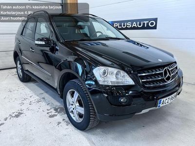 käytetty Mercedes ML280 CDI 190hv 4-Matic Automaatti *Rah. Korko 4.9%, Tyyppi kohteet kunnostettu, Xenon, P-tutkat, Koukku, Rautajouset*