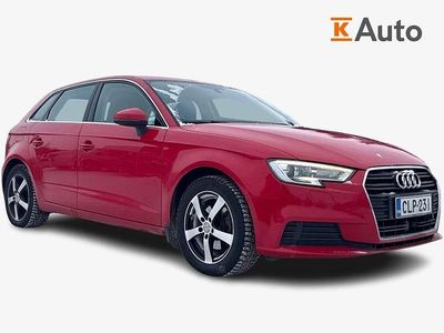 Punainen Käytetty 2017 Audi A3 Sportback Viistoperä | 10 900 € (Hyvä tarjous)