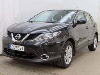 Käytetty Nissan Qashqai Acenta 116 HP (85 kW) 2016 Musta Katumaasturi