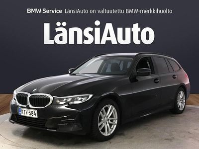 Musta Käytetty 2020 BMW 320e Farmari | 24 890 € (Perustarjous)