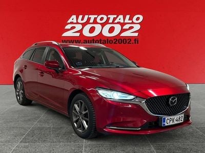 Punainen Käytetty 2021 Mazda 6 Inclusive Farmari | 23 500 € (Supertarjous)