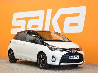 käytetty Toyota Yaris Hybrid 1,5 Turbo VVT-i Sport 3ov 150hv ** Harvinaisuus! / Suomi-auto / Sporttipenkit / AC / Lohkolämm. / Juuri tullut! **