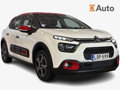 Valkoinen Käytetty 2022 Citroën C3 PureTech Viistoperä | 12 890 € (Hyvä tarjous)