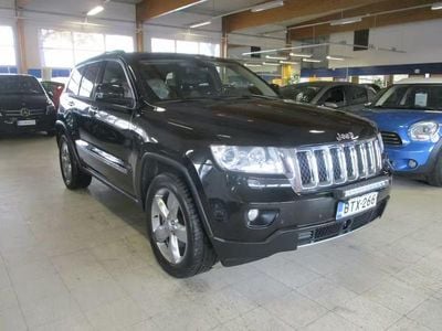 Käytetty Jeep Grand Cherokee Overland 241 HP (177 kW) 2012 Musta Katumaasturi