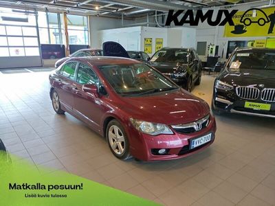 käytetty Honda Civic 4D 1,8i Executive AT Business / Lohko+Sisäpistoke / Vakkari / Juuri huollettu & Katsastettu //