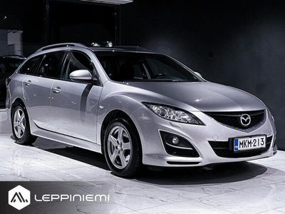 käytetty Mazda 6 4,99% KORKO / Sport Wagon 2,0 5AT 5ov WM1 Touring / Nyt katsastettu 22.11. !! / Rahoitus / Vaihto