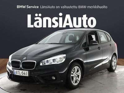 Käytetty BMW 218 Active Tourer 136 HP (100 kW) 2016 Musta Tila-auto